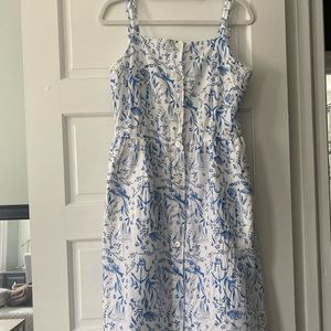 Kiel James Patrick/Sarah Patrick Nautical Chinoiserie Dress